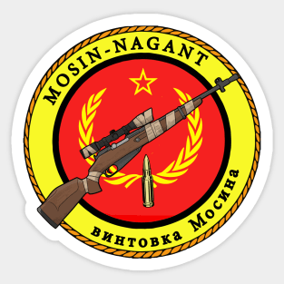 MOSIN NAGANT LOGO Sticker